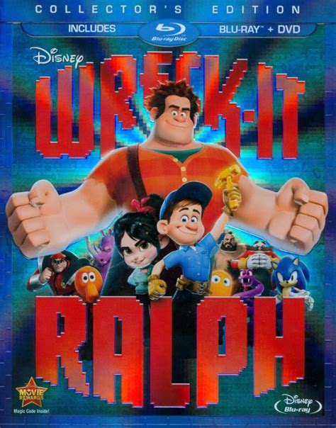 Customer Reviews Wreck It Ralph 2 Discs Blu Raydvd 2012 Best Buy