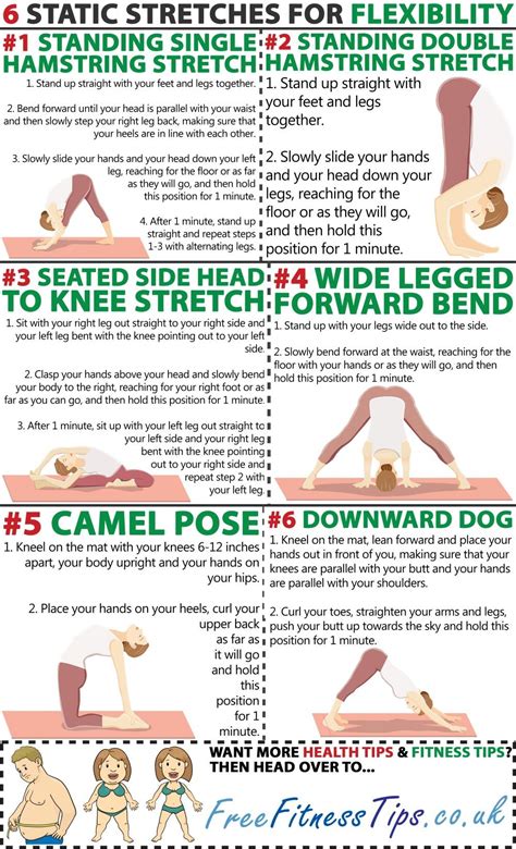 Muscle And Joint Pain Solutions Static Stretches For Flexibility Free Fitness Tips