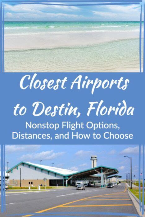 The 3 Closest Airports To Destin And Miramar Beach Florida 2022
