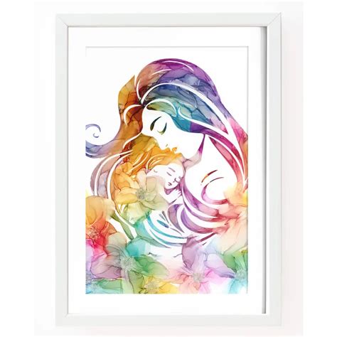 Dreamy Rainbow Motherhood Printable Gina Jones Creations