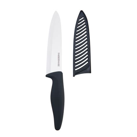 Farberware Ceramic Blade 6 Inch Chef Knife With Blade Cover Walmart