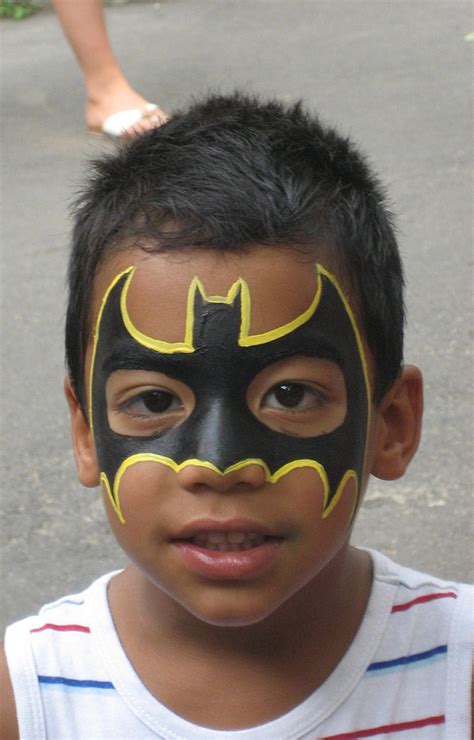Cool Batman Face Painting Batman Face Paint Superhero Face Painting