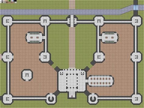Small Minecraft Castle Blueprints
