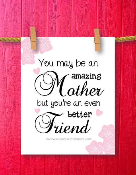 Is Your Mom Your Best Friend This Instant Download Printable Art Sign