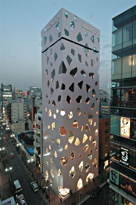 Mikimoto Ginza 2 Tokyo Japan Amazing Architecture Japan