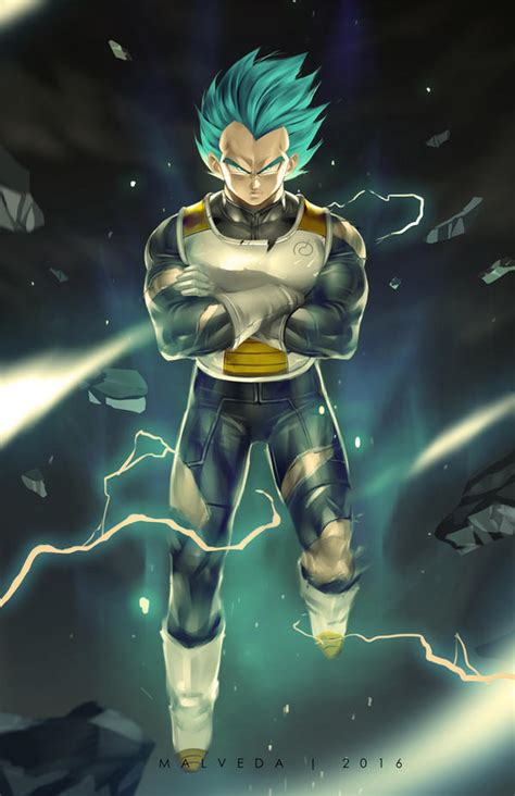 Vegeta Ssgod By Alex Malveda On Deviantart