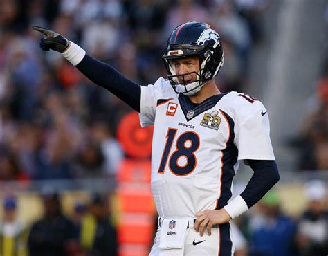 Peyton Manning Super Bowl 50 In Pictures Pictures Pics Express