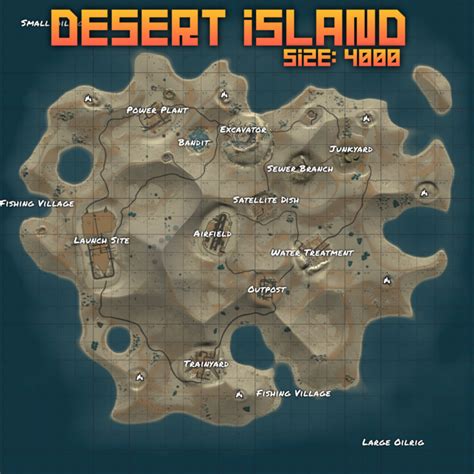 Desert Map Lone Design