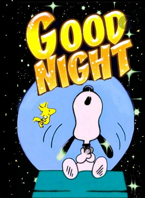 スヌーピーgood Night Goodnight Snoopy Snoopy Quotes Good Night Greetings