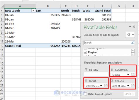 How To Use Pivot Table To Filter Date Range In Excel 5 Ways