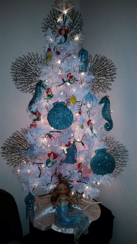 Mermaid Christmas Tree Christmas Tree Themes Mermaid Christmas