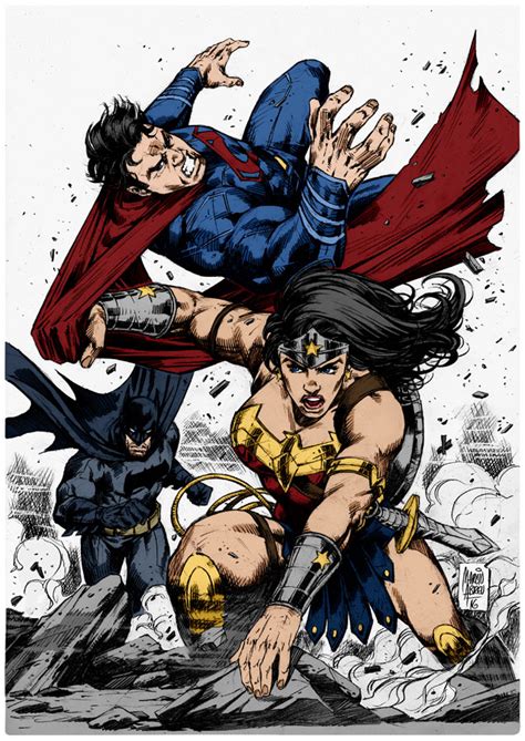 Wonder Woman Vs Superman By Marcioabreu7 By Kenkira On