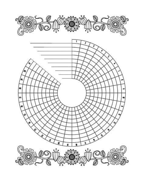 Circular Habit Tracker Printable Free Free Printable Templates