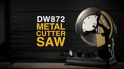 Dw872 Metal Cutting Chop Saw From Dewalt Youtube