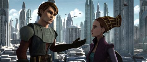 Image Anakin And Padme In Her Officepng Disneywiki