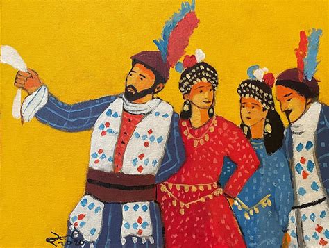 Assyrian Colors 2 Painting By Paul Batou Pixels