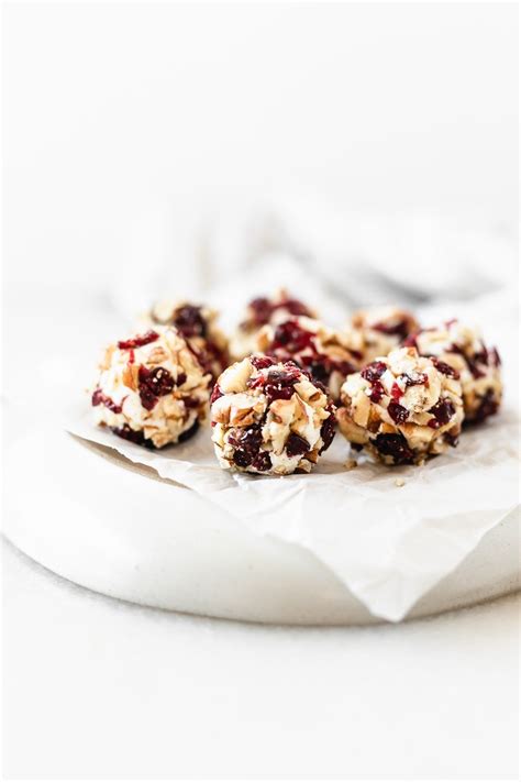 Cranberry Pecan Mini Goat Cheese Balls Recipe Party Appetizers Easy