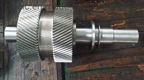Forged Pinion Shaft With Customized Standards China Shaft And Pinion