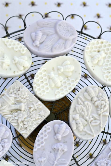 Remove from heat and let cool. Bee-utiful DIY Lavender-Rosemary Soap Bars | Decorative ...
