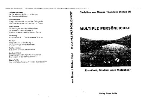 (PDF) Multiple Persönlichkeit und Multiple Choice in den ...