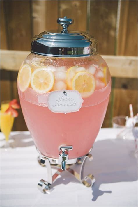 19.sweet tea lemonade slushie (add vodka). 52 Yummy and Creative Signature Wedding Drinks | Deer ...