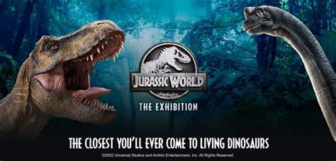 Ferocious Dinosaurs Come To London As Part Of Roarsome Jurassic World Exhibition And Tickets