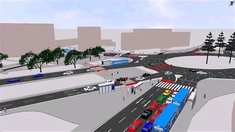 Ptv Vissim And Viswalk Simulation Of Traffic And Pedestrians