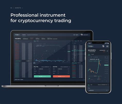 Coinmatics is a crypto trading platform that trades instead of you. TIDEX - Cryptocurrency Trading Platform on Behance