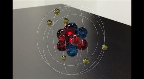 3d Bohr Models Of Atoms Carbon Science Technology Engineering Art Math