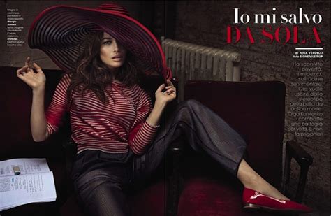 Olga Kurylenko Smolders In New Season Looks For Glamour Italy