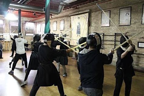 chicago swordplay guild intro to longsword sampler class forteza fitness physical culture and
