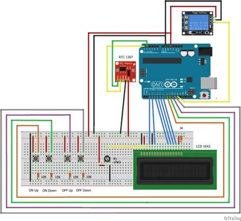 Diagrama Relay Arduino