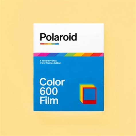Polaroid Color 600 Instant Film Color Frames Edition Parallax