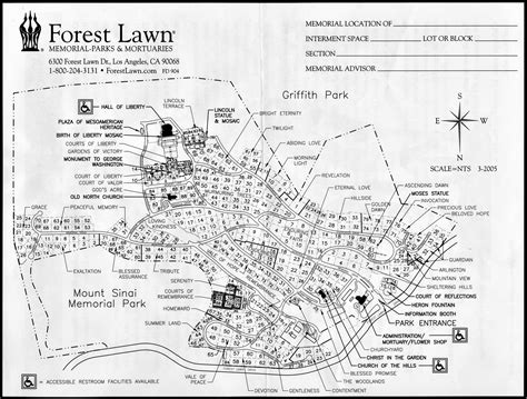 Forest Lawn Memorial Park Map Wind Map