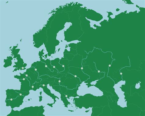Europe Rivers Map Quiz Game Seterra