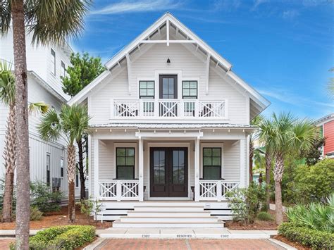 30a Homes For Sale Beach Bungalow Warm Gulf Water Powder White