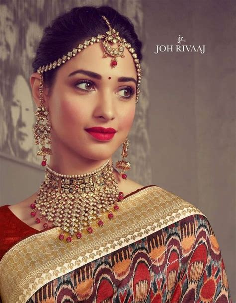 Tamanna Bhatia Bridal Fashion Jewelry Indian Bridal Fashion Bridal