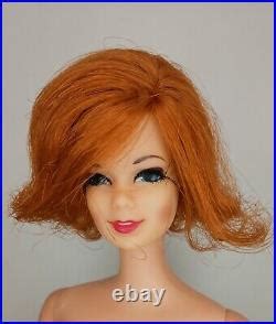 Vintage TNT Barbie Doll STACEY Twist N Turn 1165 Titian Red Hair Flip