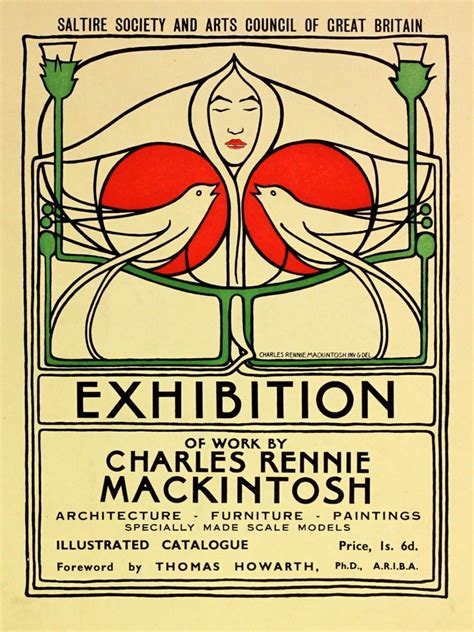 Michaelmoonsbookshop “ Charles Rennie Mackintosh Exhibition Design