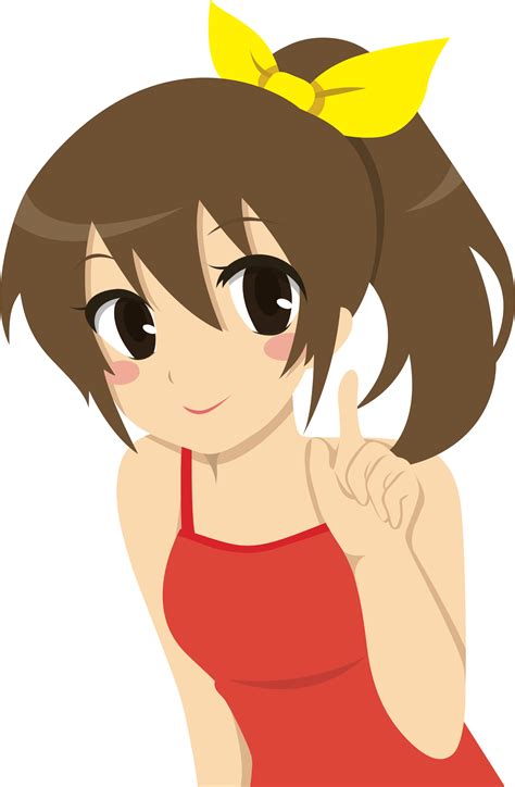 Cute Anime Girl Png Free Download Png All Png All
