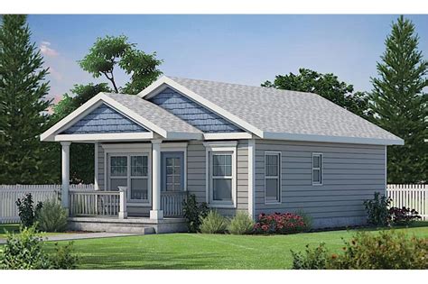 The other option you have is this fully functional 32×25 house plan that is designed to keep things simple in your new home. Cottage House - 2 Bedrms, 1 Baths - 800 Sq Ft - Plan #120-2655