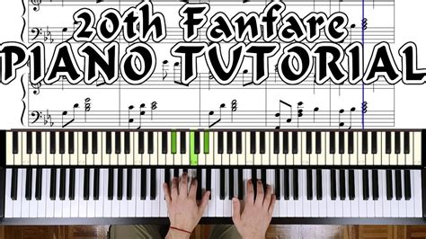 20th Century Fox Fanfare Piano Tutorial Youtube