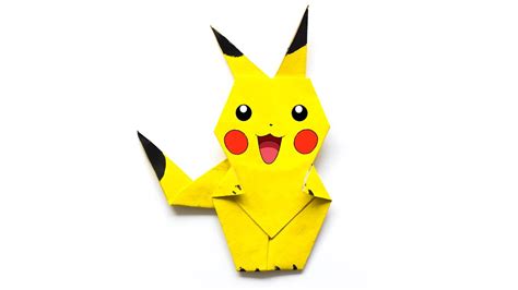 Origami Ideas Step By Step Beginner Origami Pikachu