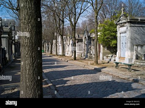 The Pere Lachaise Cemetery Paris France Stock Photo Alamy