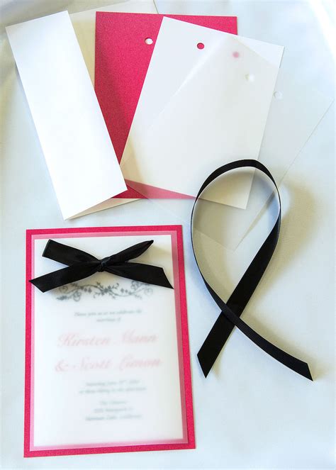 Affordable and lovely invitations, the only ones i found around that i could customize in my bold wedding colors (hot pink and orange). Do It Yourself Wedding Invitations: The Ultimate Guide - Pretty Designs