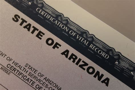 Bureau Of Vital Records Az Dept Of Health Services Directors Blog