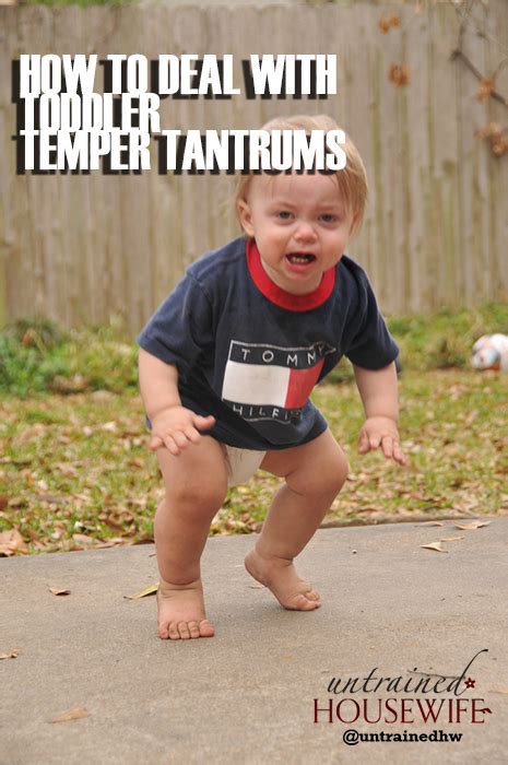 How To Deal With Toddler Temper Tantrums Tips And Tricks To Tame A Tantrum