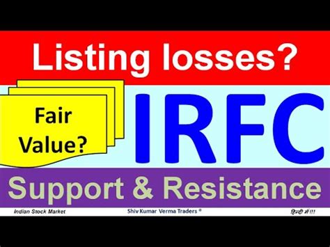 Indian railway finance corporation ltd. Why IRFC Share price is falling? Listing loss in - YouTube