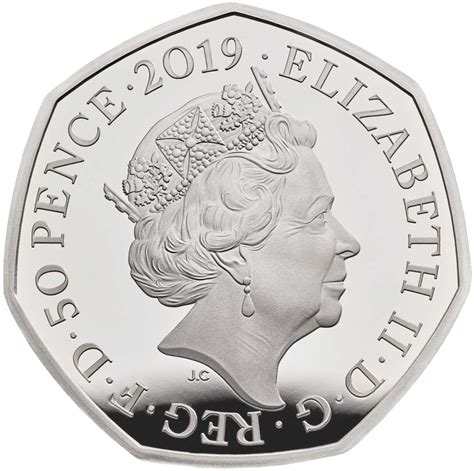 50 Pence Elizabeth Ii Wallace And Gromit Silver Proof United