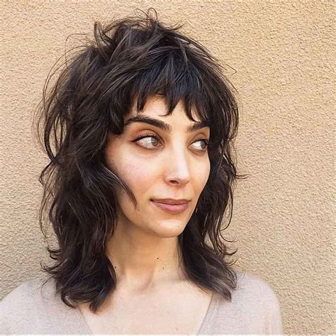 46 Low Maintenance Shaggy Haircuts With Bangs For Busy And Trendy Women